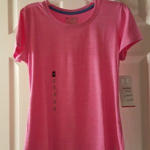 NWT Under Armour pink shirt